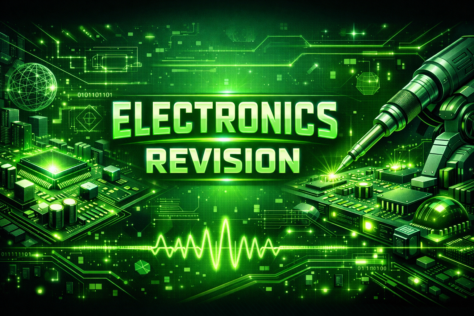 National 5 Electronics revision banner