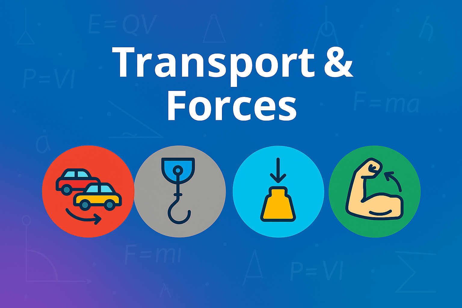 S2 Physics Transport and Forces banner