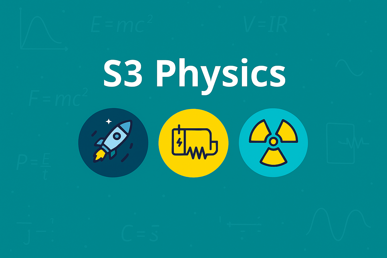 S3 Physics banner